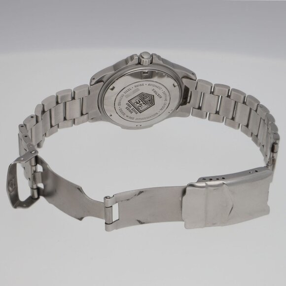 TAG HEUER 699.706 4000 Series Date white SS AT - Picture 4 of 6